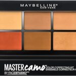 Kit de correction de couleur maybelline new york face studio master camo, profond