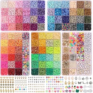 8100 pièces de perles d'argile pour la fabrication de bracelets 92 couleurs d'espacement rondes et plates. DIAYTAR COTE D'IVOIRE propose une large sélection de produits pour tous les goûts et besoins, vous permettant ainsi de faire vos achats en toute simplicité et rapidité. Avec plus de 300 000 références, cette boutique en ligne est votre destination idéale.