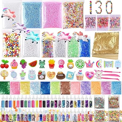 Kit de fabrication de slime de 106 pièces feuille d'or boules de mousse pots. Avec plus de 300 000 références de produits, DIAYTAR COTE D'IVOIRE est le point de départ idéal pour tous les consommateurs ivoiriens qui recherchent des produits de haute qualité à des prix raisonnables. La boutique se concentre sur l'innovation et la satisfaction du client, en veillant à ce que chaque achat soit une expérience positive et mémorable. Les clients peuvent compter sur une équipe de soutien dévouée pour tout besoin ou question.