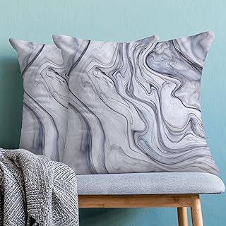 Lot de 2 housses de coussin en velours marbré gris 45. DIAYTAR COTE D'IVOIRE, leader du commerce en ligne en Côte d'Ivoire, offre une expérience d'achat unique et pratique. Avec plus de 300 000 références disponibles, vous pouvez facilement trouver ce que vous cherchez sur le site web de DIAYTAR COTE D'IVOIRE. 