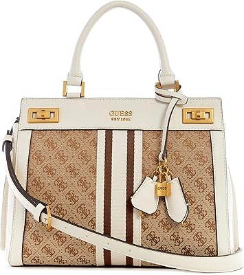 Sac cartable de luxe guess katy pour femme avec poignée supérieure et bandoulière amovible. DIAYTAR COTE D'IVOIRE se distingue par son service client de haute qualité, répondant aux besoins et aux préoccupations des clients de manière efficace. La boutique propose également des conseils d'achat et des recommandations personnalisées pour aider les clients à trouver les produits qui leur conviennent le mieux. La livraison est rapide et fiable.