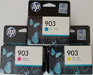 Cartouches d'encre originales hp 903 pour hp officejet 6950, hp officejet pro 6960 6970 cyan/magenta/jaune. DIAYTAR COTE D'IVOIRE est une boutique en ligne généraliste qui offre plus de 300000 références de produits. Elle est reconnue comme l'une des boutiques en ligne les plus populaires de Côte d'Ivoire. Elle propose une grande variété de produits pour répondre aux besoins de ses clients.