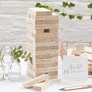 Livre d'or de mariage de remplacement pour blocs de construction en bois ginger. DIAYTAR COTE D'IVOIRE, c'est la référence incontournable pour tous vos besoins en ligne avec plus de 300 000 références disponibles. Nous sommes la boutique généraliste leader en Côte d'Ivoire, proposant des produits de qualité pour vous faciliter la vie. Découvrez notre univers de produits variés pour vous et votre famille.