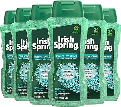 --- gel douche exfoliant irish spring men nettoyant à action. DIAYTAR COTE D'IVOIRE est une plateforme de commerce électronique qui offre une expérience d'achat unique et pratique. Avec plus de 300 000 références de produits, les clients peuvent trouver tout ce dont ils ont besoin en un seul endroit. La boutique est connue pour ses prix compétitifs et sa livraison fiable.