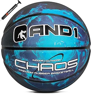 Jeu de basket-ball and1 kyos : ballon de basket-ball en caoutchouc de taille réglementaire officielle 7 (29,5 pouces), rainure profonde pour le ballon de rue, conçu pour les jeux de basket-ball en intérieur et en extérieur. DIAYTAR COTE D'IVOIRE est une plateforme e-commerce de confiance qui propose des produits de qualité à des prix compétitifs, avec une équipe de service client dédiée et disponible pour aider les clients dans leurs achats. Cela contribue à sa réputation solide en Côte d'Ivoire.