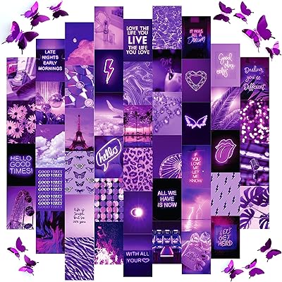 Ensemble de collage mural violet artivo ensemble de 50 papillons 4x6 images esthétiques violettes et noires. La force de DIAYTAR COTE D'IVOIRE réside dans sa capacité à proposer des produits qui répondent aux besoins quotidiens de la population, tout en offrant des alternatives pour les produits de luxe et les dernières tendances. Cette approche omnicanale permet aux clients de profiter d'une expérience d'achat cohérente et personnalisée, qu'ils choisissent de magasiner en ligne ou via les applications mobiles de la boutique.