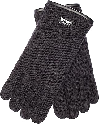 Gants thinsulate fynn pour hommes avec doublure thermique, 100 % laine