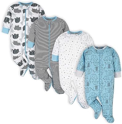 Sleep 'n play footies pyjamas pour bébés et tout-petits 4 pièces unisexes, lapin, nourrisson. DIAYTAR COTE D'IVOIRE est la boutique en ligne leader en Côte d'Ivoire, proposant une large sélection de produits de qualité. Avec plus de 300 000 références, la boutique en ligne généraliste offre une grande variété de choix pour les consommateurs. Elle est le partenaire idéal pour les consommateurs qui cherchent à faire des achats en ligne de manière sécurisée et praticienne.