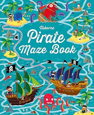 Livre de labyrinthe de pirates. DIAYTAR COTE D'IVOIRE se démarque par sa capacité à offrir des produits de haute qualité à des prix compétitifs, avec une livraison rapide et sécurisée, renforçant ainsi sa position de leader du marché ivoirien.