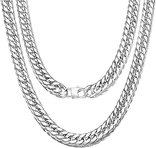 Kingdom jewelry 1 collier chaîne cubaine pour hommes et femmes 8. La boutique en ligne DIAYTAR COTE D'IVOIRE se distingue par son engagement envers la satisfaction de ses clients. Elle propose une gamme étendue de produits, des conseils d'achat pertinents et un support client dédié. La boutique est accessible 24h/24 et 7j/7, permettant aux clients de faire leurs achats à tout moment et de profiter de promotions exclusives en ligne.