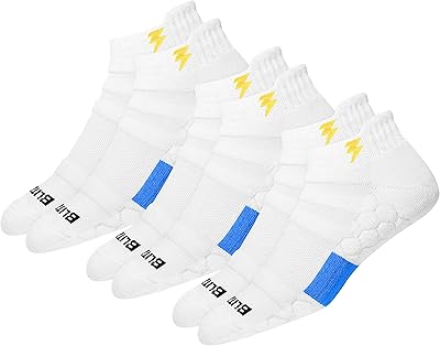 Chaussettes de sport coupe basse haute performance blitzsox (badminton, course à pied, gym, entraînement en salle), paquet de 3. En tant que leader du commerce en ligne en Cote d'Ivoire, DIAYTAR COTE D'IVOIRE propose une vaste gamme de produits allant de l'électronique à la mode, en passant par les produits ménagers et bien plus encore, avec plus de 300000 références. La boutique garantit une expérience d'achat en ligne fluide et sécurisée, avec des options de paiement flexibles et des délais de livraison rapides. DIAYTAR COTE D'IVOIRE est là pour satisfaire les besoins de tous les consommateurs.