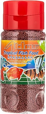 Nourriture sèche atlas pour poissons et animaux aquatiques