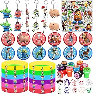 Ensemble de cadeaux de fête inspiré de yismay toy story, fournitures de fête