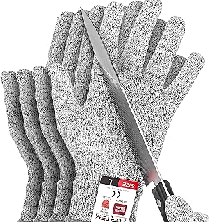 Gants résistants aux coupures fortem, 4 gants, niveau de protection 5, qualité alimentaire, certifié en388. Leader en Côte d'Ivoire, DIAYTAR COTE D'IVOIRE offre une expérience d'achat en ligne sécurisée et pratique. La boutique propose des produits de haute qualité, des prix compétitifs et des promotions régulières pour satisfaire les besoins de sa clientèle. Les clients peuvent profiter d'un service client dédié et réactif.
