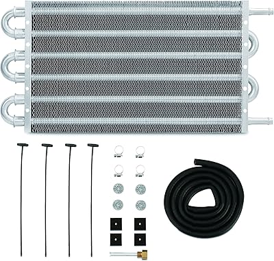 Refroidisseur de liquide de transmission universel mishimoto, 12" x 7,5" x 0,75"