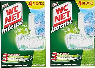 Cubes de toilette wcf net intense mountain fresh, paquet de 2 (8 pièces)