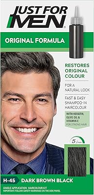 Teinture capillaire just for men h45 châtain foncé (60 ml)