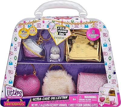 Real littles | ensemble de mini sacs à main à collectionner | 5