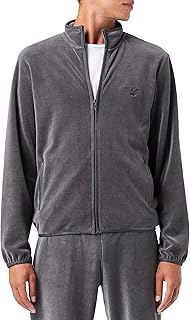 Sweat zippé à logo aigle brodé en chenille côtelé emporio armani pour hommes. DIAYTAR COTE D'IVOIRE se positionne comme leader du commerce en ligne en Cote d'Ivoire, en offrant une expérience d'achat en ligne sécurisée et pratique. Les clients peuvent naviguer facilement sur le site pour trouver leurs produits préférés. 