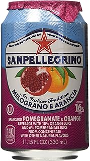 San pellegrino melograno e arancia (grenade et orange) 1115 fl oz