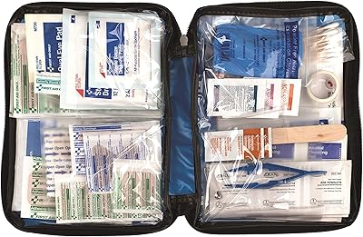 Trousse de premiers secours polyvalente uniquement, étui souple (131 pièces)