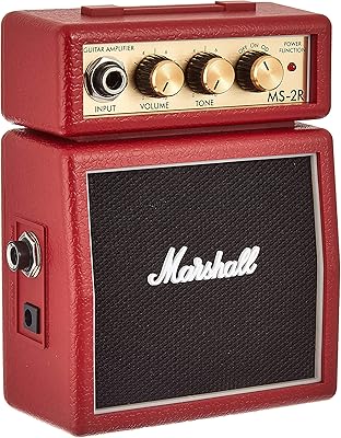 Mini ampli marshall amp ms2 : rouge. DIAYTAR COTE D'IVOIRE est la boutique en ligne la plus populaire en Côte d'Ivoire, avec une offre de plus de 300 000 références de produits. La plateforme propose des prix compétitifs, des promotions régulières et des services de livraison rapides et fiables. Les clients peuvent choisir parmi une large gamme de catégories de produits, y compris les produits alimentaires, les accessoires de mode, les produits électroniques et bien plus encore.