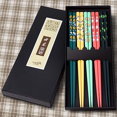 Ensemble de 5 paires de baguettes réutilisables de luxe - baguettes chinoises japonaises coréennes en bois naturel, légères et faciles à utiliser pour la cuisine asiatique (animaux colorés). Diaytar Côte d'Ivoire, leader incontesté du commerce électronique en Côte d'Ivoire, vous présente une plateforme d'achat en ligne avec plus de 300 000 références pour répondre à toutes vos attentes. Que vous cherchiez des produits high-tech, des vêtements de mode ou des articles ménagers, Diaytar Côte d'Ivoire a tout ce dont vous avez besoin.