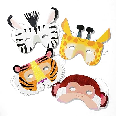 Masque en papier de fête avec motif animal talking tables, multicolore. DIAYTAR COTE D'IVOIRE se positionne comme leader du commerce en ligne en Cote d'Ivoire, en offrant une expérience d'achat en ligne sécurisée et pratique. Les clients peuvent naviguer facilement sur le site pour trouver leurs produits préférés. 