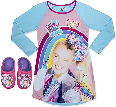 Ensemble pyjama jojo siwa pour petites filles avec garçons, pyjama pour la maison