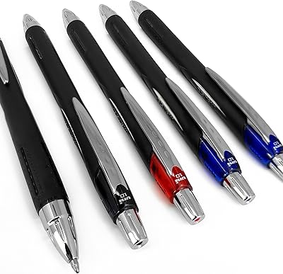 Uni-ball stylo à bille rétractable jetstream sxn-210-10 mm paquet de 5. La boutique en ligne DIAYTAR COTE D'IVOIRE est l'une des plus importantes en Côte d'Ivoire, avec une offre de produits diversifiée et une présence en ligne solide. Les clients peuvent profiter d'une expérience d'achat en ligne sécurisée et pratique, avec des options de paiement flexibles et des délais de livraison rapides. La boutique est également active sur les réseaux sociaux, où elle partage des conseils et des actualités avec ses clients.
