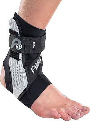 Orthèse de cheville aircast a60 pied droit noir l
