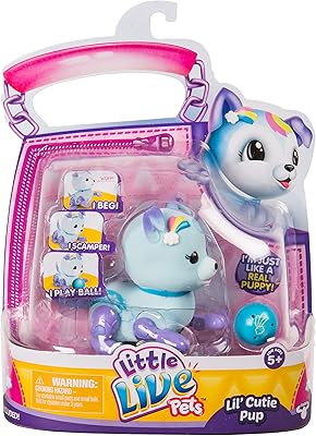 Un paquet de jouets mignons pour chien little live pets s1, 3,15'' x