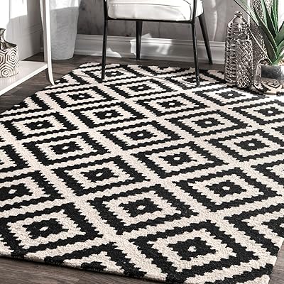 Tapis kelly touffeté à la main de nalum