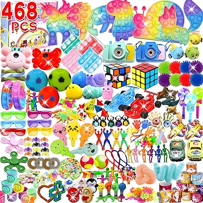 300 pièces de cadeaux de fête pour enfants de 3 à 5, 4 à 8 ans, pack de jouets fidget, assortiment de jouets de fête, boîte au trésor, fête d'anniversaire, sacs de cadeaux pour enfants, prix de carnaval, jouets de remplissage pinata pour salle de classe. DIAYTAR COTE D'IVOIRE est une boutique en ligne fiable et sécurisée qui permet aux clients de faire leurs achats en toute confiance. La boutique offre une livraison rapide et un service client de qualité.