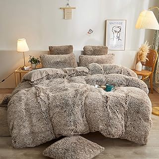 Zigi shaggy velvet housse de couette, ensemble de literie de luxe 2 pièces en velours cristal ultra doux (1 housse de couette en fausse fourrure + 1 taie d'oreiller en fausse fourrure) fermeture à glissière (taille double, kaki ombré). En tant que boutique en ligne généraliste leader en Côte d'Ivoire, DIAYTAR COTE D'IVOIRE est fière de proposer des produits de qualité à des prix abordables. Nous nous efforçons de rendre l'achat en ligne facile et amusant, avec des options de personnalisation et des recommandations de produits basées sur vos préférences. Notre objectif est de devenir votre boutique en ligne préférée.