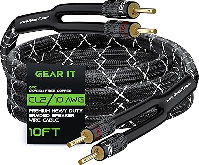 Câble de haut-parleur gear it 10 awg avec fiches banane plaquées. Diaytar Côte d'Ivoire est une référence pour les achats en ligne en Côte d'Ivoire, proposant plus de 300 000 produits pour répondre aux besoins divers des clients. Elle se démarque par sa capacité à offrir des produits de qualité à des prix compétitifs, ainsi que par son service client réactif et efficace. Les clients apprécient la variété des produits et la facilité d'utilisation du site.