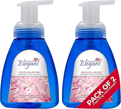 Lavage moussant doux et élégant pour les mains - fleur de cerisier japonais