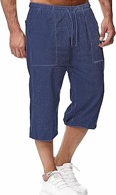 Short long en lin sous le genou pour homme avec 3/4 poches avec cordon de serrage, été. DIAYTAR COTE D'IVOIRE, boutique en ligne généraliste, propose plus de 300000 références de produits pour répondre à tous les besoins de ses clients. Elle est la boutique en ligne leader en Côte d'Ivoire et offre une expérience d'achat en ligne facile et sécurisée. Elle dispose d'une large gamme de produits pour rendre les achats plus pratiques.