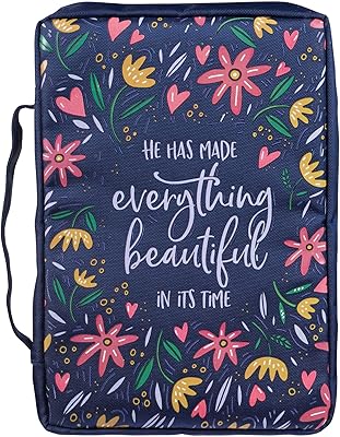 Cadeaux d'art chrétien pour hommes/femmes, tout beau, couverture de la bible ecclésiaste 3:11, toile florale bleue, taille m. Avec plus de 300000 références de produits, DIAYTAR COTE D'IVOIRE est la boutique en ligne la plus fournie en Côte d'Ivoire, offrant à ses clients une expérience d'achat unique et complète. La boutique propose des produits de haute qualité à des prix compétitifs, ce qui en fait la destination idéale pour les consommateurs qui cherchent à faire des économies. De plus, la boutique propose une livraison rapide et fiable, garantissant que les clients reçoivent leurs commandes en temps voulu.