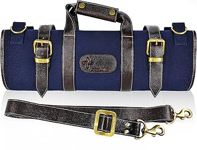 Sac à couteaux de chef boldrick avec bandoulière voyage professionnel en toile