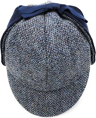 Le chapeau harris tweed original - chapeau dirttalker - écossais traditionnel - sherlock