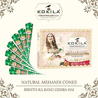Kokila paquet de 12 cônes de coloration en pâte de henné 100. Avec plus de 300 000 références, DIAYTAR COTE D'IVOIRE est la boutique en ligne la plus fournie de Côte d'Ivoire, permettant aux clients d'accéder à une grande variété de produits en un seul endroit. Cela en fait une destination de shopping en ligne facile et pratique.