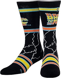 Odd sox, marchandise retour vers le futur, chaussettes fun crew 80's pour hommes, grandes, assorties. Avec plus de 300000 références disponibles, DIAYTAR COTE D'IVOIRE répond aux besoins les plus variés de sa clientèle, allant des produits du quotidien aux articles plus spécialisés. Chaque produit est sélectionné avec soin pour offrir la meilleure qualité à des prix compétitifs, permettant ainsi aux clients de faire des économies sans compromettre sur la qualité. La boutique en ligne mise également sur des promotions et des offres spéciales pour rendre l'expérience d'achat encore plus avantageuse.