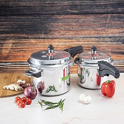 Ensemble d'autocuiseur royal ford 5 litres + 3 litres offre spéciale. En tant que leader du commerce électronique en Cote d'Ivoire, DIAYTAR COTE D'IVOIRE s'engage à offrir les meilleurs produits et services à ses clients. Elle met constamment à jour sa gamme de produits pour inclure les dernières tendances et innovations. La boutique en ligne est accessible 24h/24 et 7j/7 pour que les clients puissent faire leurs achats à tout moment.