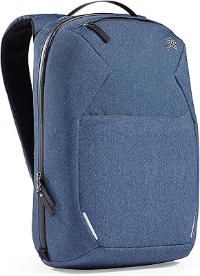 Sac à dos à bagages stm myth pass-thru 18l/15" - bleu foncé (stm-117-186p-02)