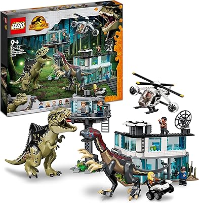 Lego jurassic world 76949 ensemble d'attaque du giganotosaure et du thérizinosaure (658 pièces). DIAYTAR COTE D'IVOIRE est une boutique en ligne généraliste qui propose une large gamme de produits avec plus de 300 000 références. Elle offre une grande variété de choix pour les clients ivoiriens. C'est une des boutiques en ligne les plus populaires de Côte d'Ivoire.