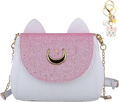 Sac à bandoulière kawaii pour femmes moon sailor luna cosplay messenger sac à bandoulière design chat. DIAYTAR COTE D'IVOIRE, leader du commerce en ligne en Côte d'Ivoire, propose une gamme étendue de produits allant de l'électronique aux articles ménagers. La boutique en ligne met l'accent sur la satisfaction du client, offrant des promotions régulières et des prix compétitifs. Grâce à sa logistique efficace, DIAYTAR COTE D'IVOIRE assure des délais de livraison rapides et fiables.