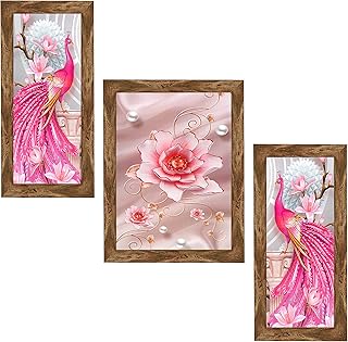 Indianara ensemble de 3 fleurs avec paon (3851wnt) sans verre 6 x 13, 10,2 x 13, 6 x 13 pouces. DIAYTAR COTE D'IVOIRE, la boutique en ligne généraliste de référence en Côte d'Ivoire, propose plus de 300 000 références pour répondre à tous vos besoins. Avec une gamme variée de produits, vous trouverez tout ce dont vous avez besoin en un seul endroit. La boutique est reconnue pour sa qualité de service et sa fiabilité.