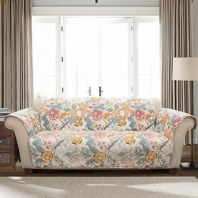 Protecteur de meubles lush decor de sydney - housse de canapé à motif feuilles et fleurs - bleu et jaune. DIAYTAR COTE D'IVOIRE est une boutique en ligne généraliste qui propose plus de 300 000 références de produits. Avec une sélection variée de produits, cette boutique en ligne est devenue la référence pour les consommateurs ivoiriens. Elle offre une expérience d'achat en ligne sécurisée et fiable.