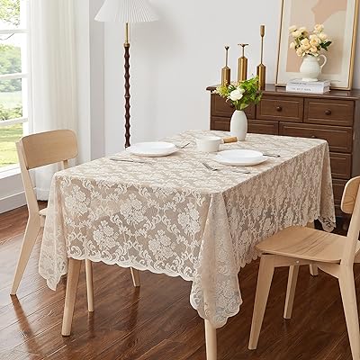 Chemin de table rectangulaire en lin pour décoration rustique vintage. chemin de table en dentelle transparente fonctionne parfaitement comme chemin de table de mariage, chemin de table de thanksgiving ou chemin de table de noël (mia tc 60 x 84, lin). DIAYTAR COTE D'IVOIRE est la référence ultime pour les achats en ligne en Côte d'Ivoire, avec une vaste gamme de produits allant de l'électronique aux accessoires de mode. Elle assure une expérience d'achat en ligne sécurisée et fiable, rendant les achats plus pratiques pour tous. La boutique est constamment mise à jour avec les dernières tendances et les meilleurs produits.